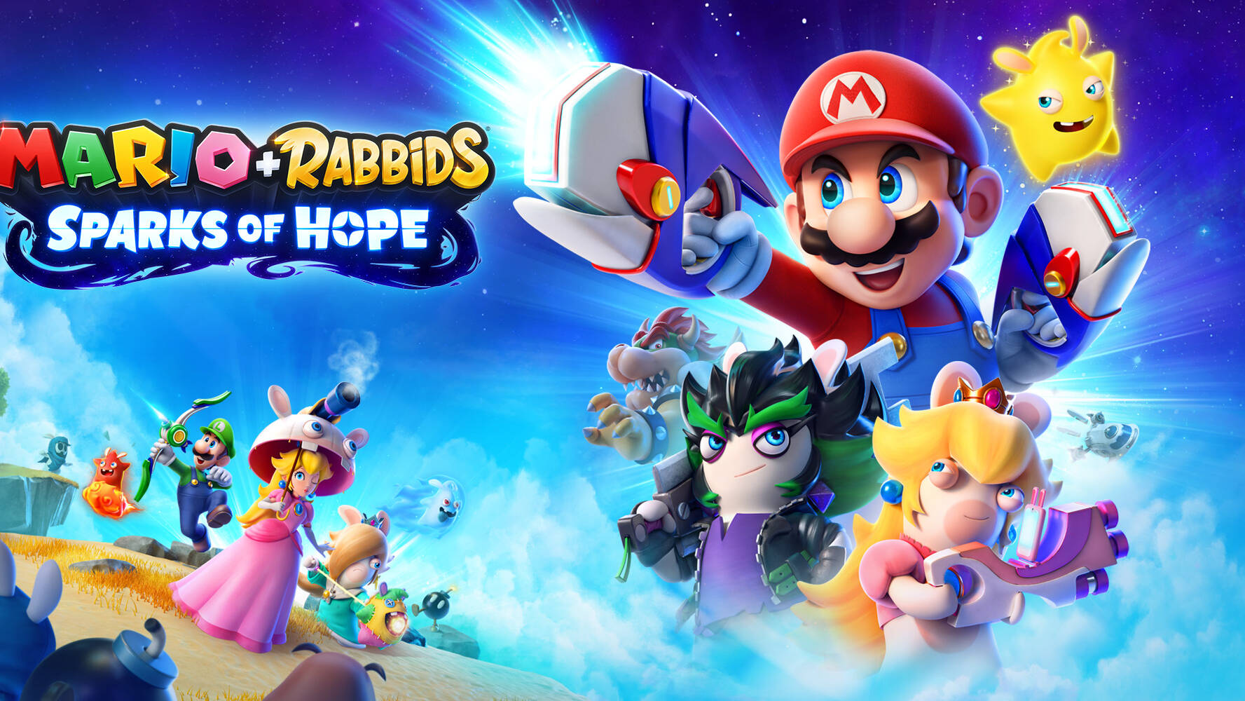 game developer portfolio image of mario rabbids
